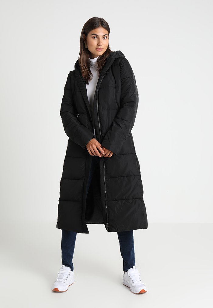 Manteaux Anna Field LONG WITH HOOD Noir Femme | XHN-6558920